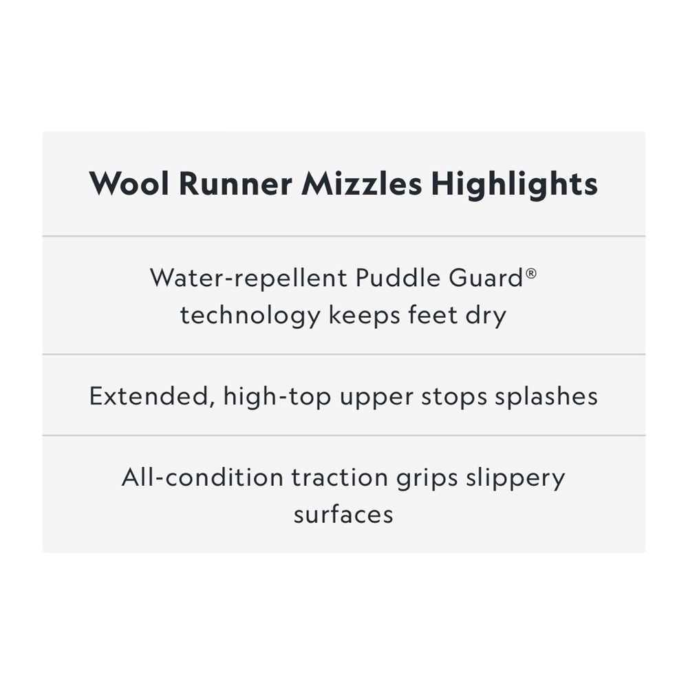 ALLBIRDS Men’s Ginseng (Beige Sole) Wool Runner Mizzles - Picture 2 of 10